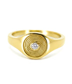 THE ETERNAL FLOW SPIRAL RING