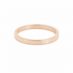 SQUARE BAND STACKABLE RING