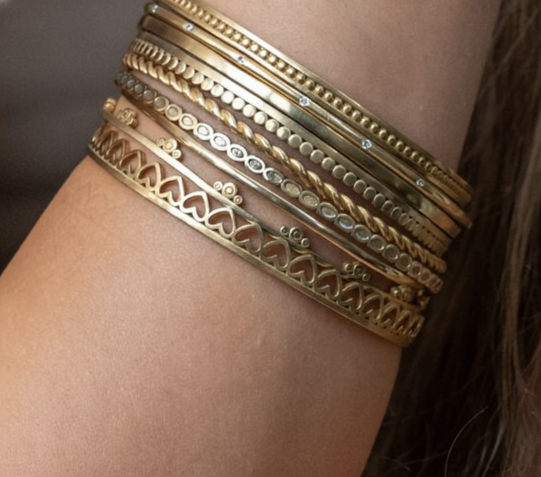 SACRED SQUARE BANGLE