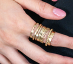 SQUARE BAND STACKABLE RING