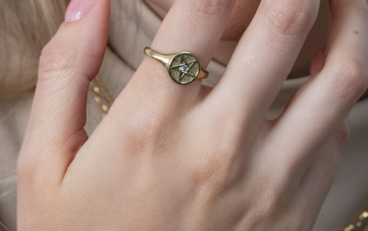 THE GUIDING STAR CELESTIAL RING
