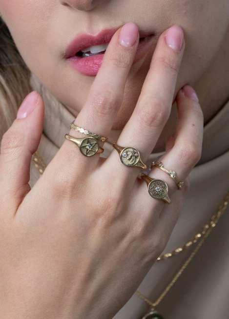 THE GUIDING STAR CELESTIAL RING