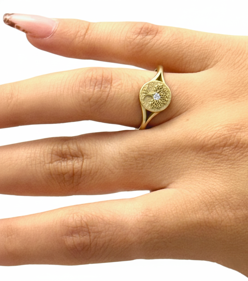 THE DIVINE TREE OF LIFE RING