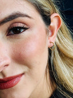 GOLDEN HARMONY HOOP EARRINGS