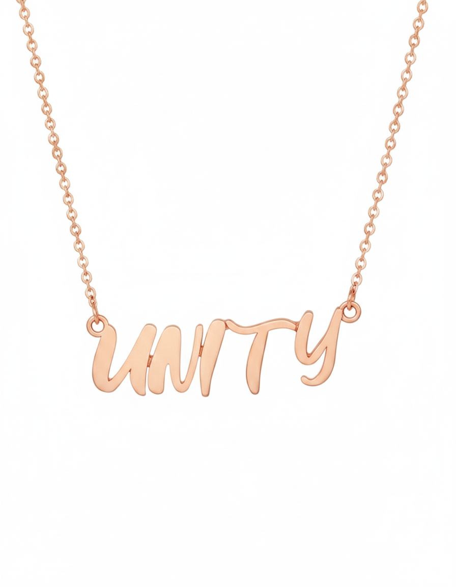UNITY SACRED SCRIPT NECKLACE