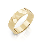 WAVE BAND STACKABLE RING